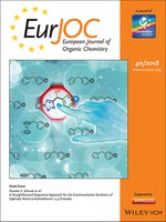 Artigo de pesquisadores do CERSusChem é capa do EurJOC