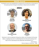 BMOS Award 2024: Reconhecimento à Excelência na Química Orgânica Brasileira