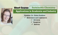CERSusChem oferecerá curso na UFSCar sobre aplicações da química sustentável no meio acadêmico e na indústria